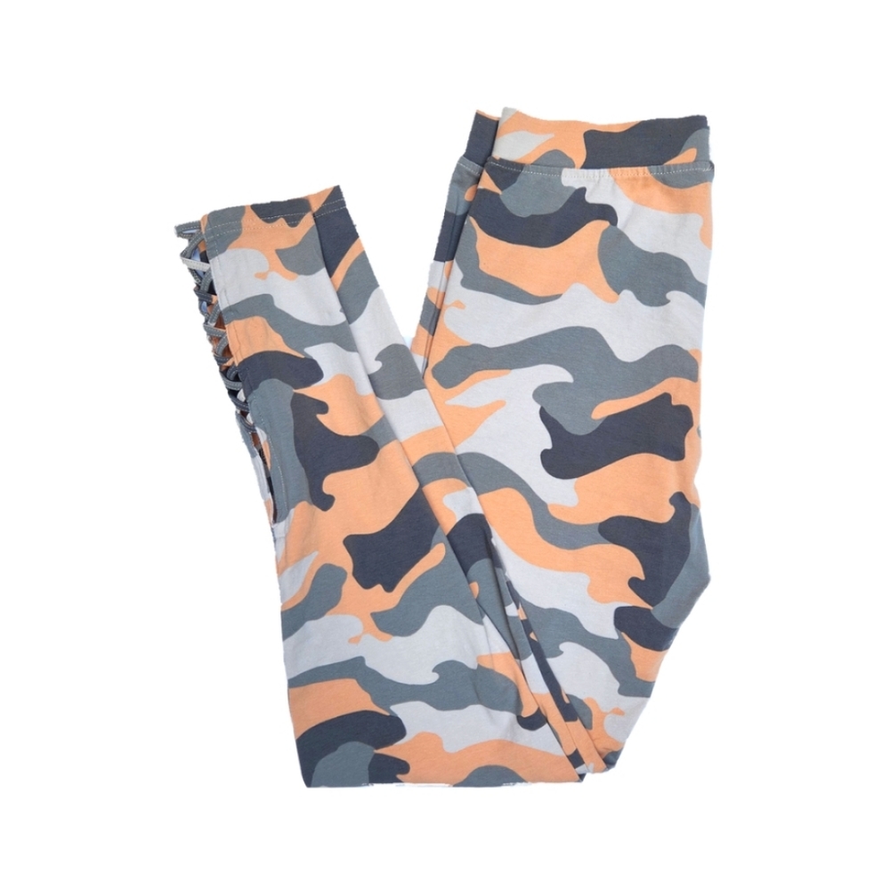 Venus Coral Camo Leggings